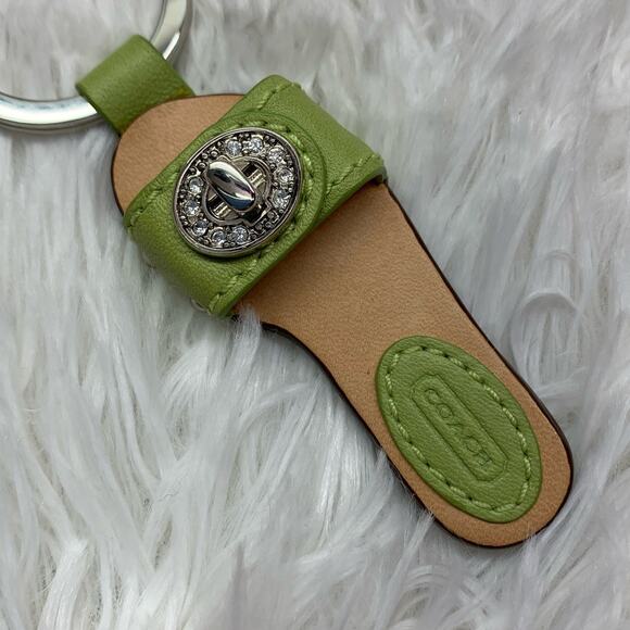 y2k COACH Sandal Bag Charm Key Chain - Picture 4 of 5